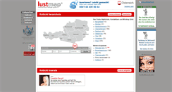 Desktop Screenshot of lustmap.at