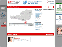 Tablet Screenshot of lustmap.at