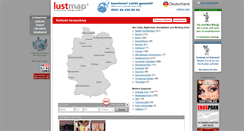 Desktop Screenshot of lustmap.de