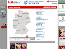 Tablet Screenshot of lustmap.de