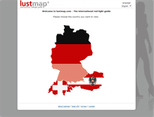 Tablet Screenshot of lustmap.com